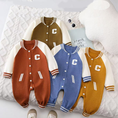 Infants Wool Romper For Winter 16845