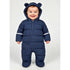 Infants Stuffed Padded Hooded Romper 16794
