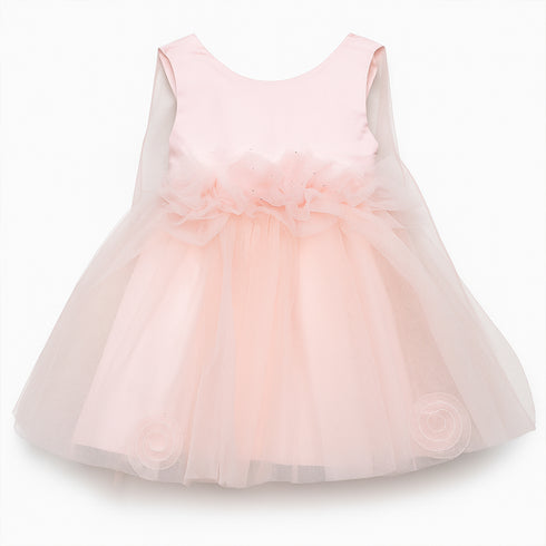 Baby Girls Frilled Floral Party Wear Frock 16866