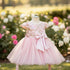 Baby Girls Frilled Floral Sequin Party Frock 16811