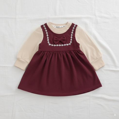 Baby Girls Formal Frock For Winter 16709