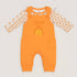 Basics Baby Girls 2pc Suit Set Dangri With Long Sleeves Bodysuit 17131