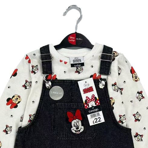 Baby Girls Dangri Style Suit Set Minnie 16831
