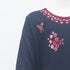 Floral Embroided Navy Festive Eastern Wear Girls Shalwar Kameez Suit 16038