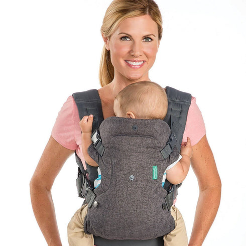 Infantino Flip 4 In 1 Convertible Baby Carrier M Position 8-32lbs (3.6 - 14.5 kgs)