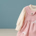 Baby Girls Formal Pink Frock For Winter 16709