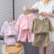 Baby Girls 2pc Suit Zipper Jacket With Trouser Set 16733