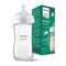 Philips Avent Natural Response Glass Baby Bottle - 240ml Baby Milk Bottle, BPA Free 1 Month+ (SCY933/01)