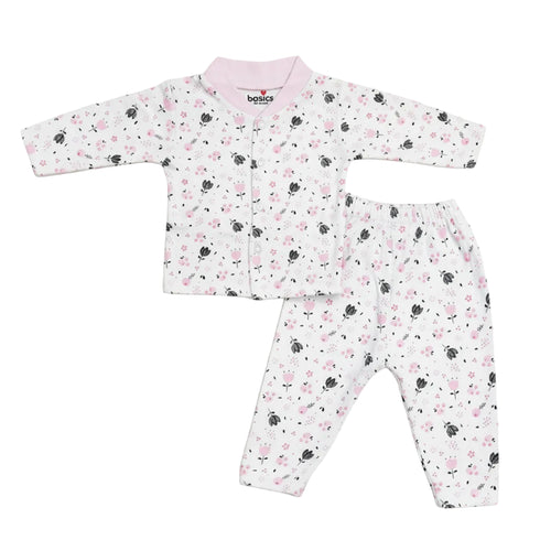 Basics Infants Night Suit -NB to 6Years Floral 16925