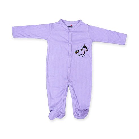 Basics Romper Set Pack Of 3 Cozy Sleep suits 0-24M 17160