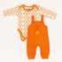 Basics Baby Girls 2pc Suit Set Dangri With Long Sleeves Bodysuit 17131