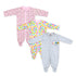 Baby Girl Basics Romper Set -Flowers P/3 15555