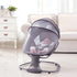 3-in-1 Deluxe Multifunctional Baby Bassinet Swing Grey 8106
