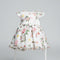 Baby Girls Frilled White Floral Party Frock 16811