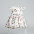 Baby Girls Frilled White Floral Party Frock 16811