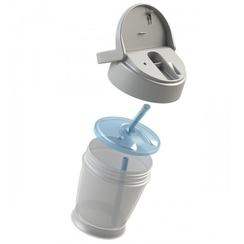 LOVI Cup with Straw JUNIOR 250ml Salt & Pepper 35/356