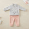 Girls Winter 2Pc Suit Puffer Sweater & Trouser 16781
