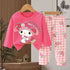 Floral Pajama Suit Full Sleeves T-Shirt & Trouser 16731
