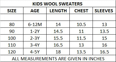 Soft Wool Sweater for Kids 16706