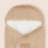 Baby Basics Cozy Snug Beige Furry Hooded Carrynest 17141