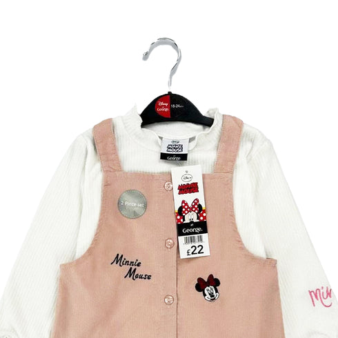 Baby Girls Dangri Style Suit Set Minnie 16831