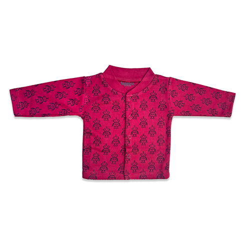 Basics Infants Night Suit -NB to 6Years Robots Printed 16936