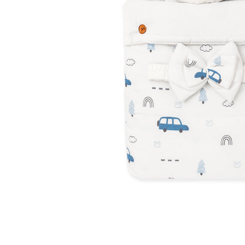 Baby Basics Cozy Snug Zip Closure Hooded Carrynest 17194