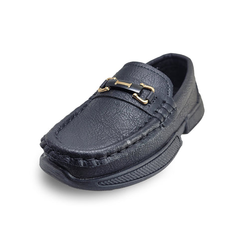 Boys Exclusive Black Loafers Festive Wear -15797