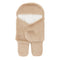 Baby Basics Cozy Snug Beige Furry Hooded Carrynest 17141