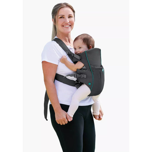 Infantino Flip 4 In 1 Convertible Baby Carrier M Position 8-32lbs (3.6 - 14.5 kgs) -16730