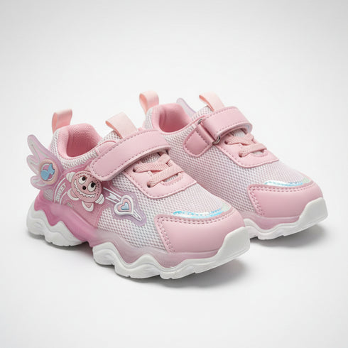 Casual Chunky Sneakers With Laces Stickon Warm And Comfortable Walking Shoes 16870