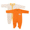Basics Romper Set Pack Of 2 Cozy Sleep suits 0-24M Unisex 17175
