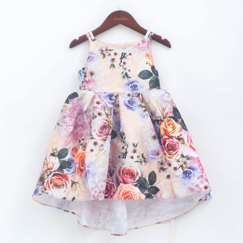 Toddler Girls Trendy Summer Floral Frock 15614