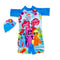 Kids Unircorns Character Activefit Swimming Costume 16363