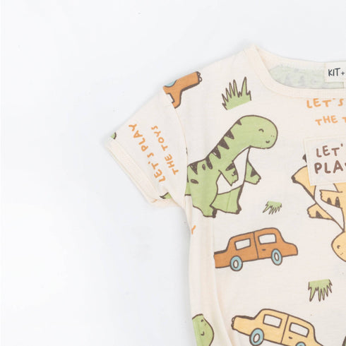 Infants 3Pc Set Bodysuit With Trouser & Cap 15986
