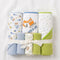Hooded Baby Bath Towel Set with 3 Washcloths Loads of Love