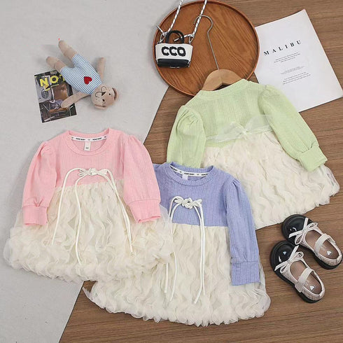 Baby Girls Formal Frock For Winter 16709