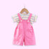 Baby Girls Comfy Dangri Set 16350