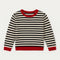 Soft Wool Sweater for Girls Stripes 16806