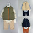 Baby Boys Exclusive Winter Suit Set Puffer Jacket, Long Sleeves Bodysuit & Trouser 17445