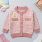Woolen Baby Girls Pink Top-Style Sweater Comfortable Fit 6–24 Months