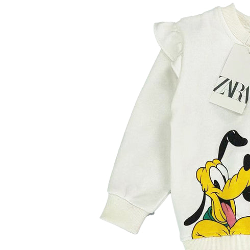 Toddlers Character Track Suit Minnie Fleece Sweatshirt With Trouser 16832