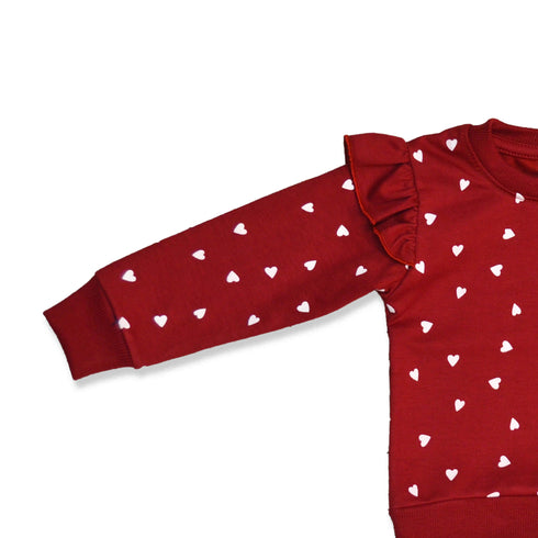 Nexteen Exclusive 2Pc Suit Terry Shirt Long Sleeves & Touser Set 17130