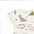 Boys Dino and Crocodile T-Shirt White