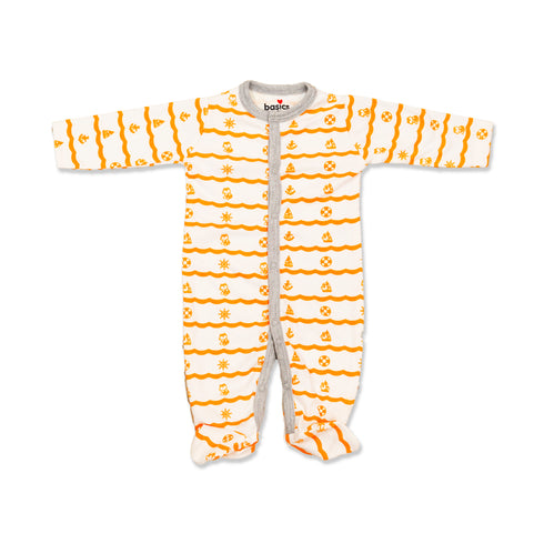 Basics Romper Set Pack Of 3 Cozy Sleep suits 0-24M Unisex 17160