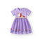 Baby Adorable Unicorn Girls' Hot Summer Little Princess Frilled Cotton Net Frock 15634