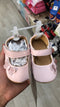 Pink Baby Girls Footwear – Prewalker Pump Shoes 0–18 Months
