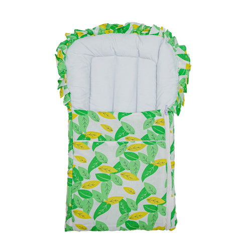 Baby carrynest -leafy green