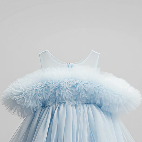 Baby Girls Frilled Party Wear Frock 16865