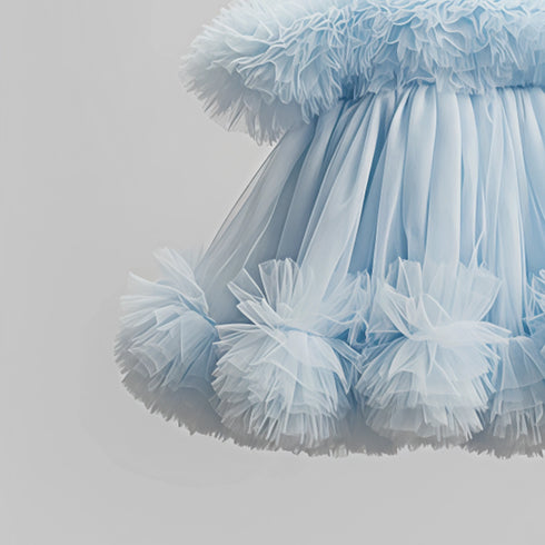 Baby Girls Frilled Party Wear Frock 16865